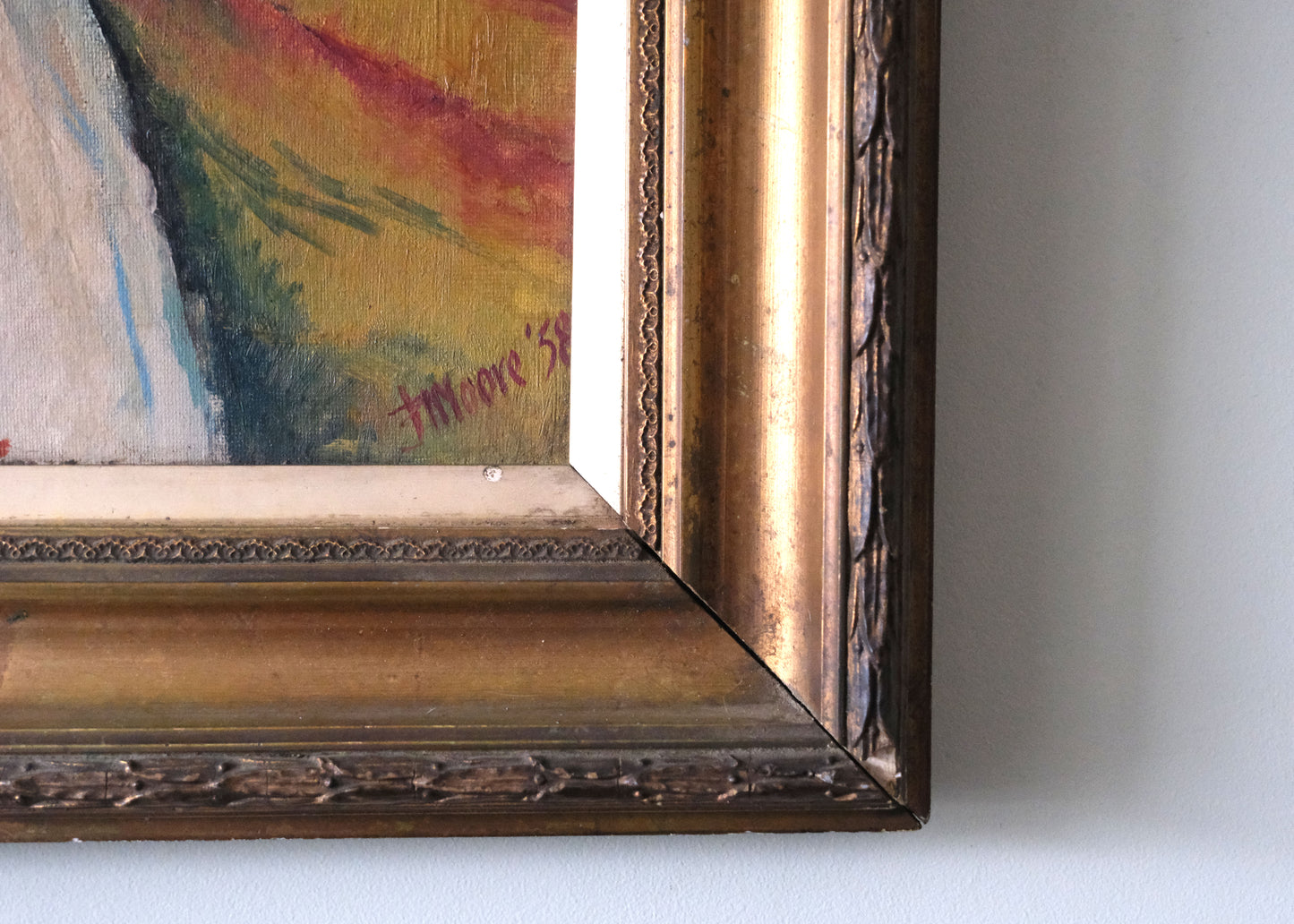 Lady 1958 Painting | Oil On Board