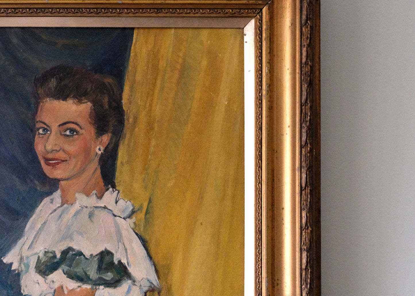 Lady 1958 Painting | Oil On Board