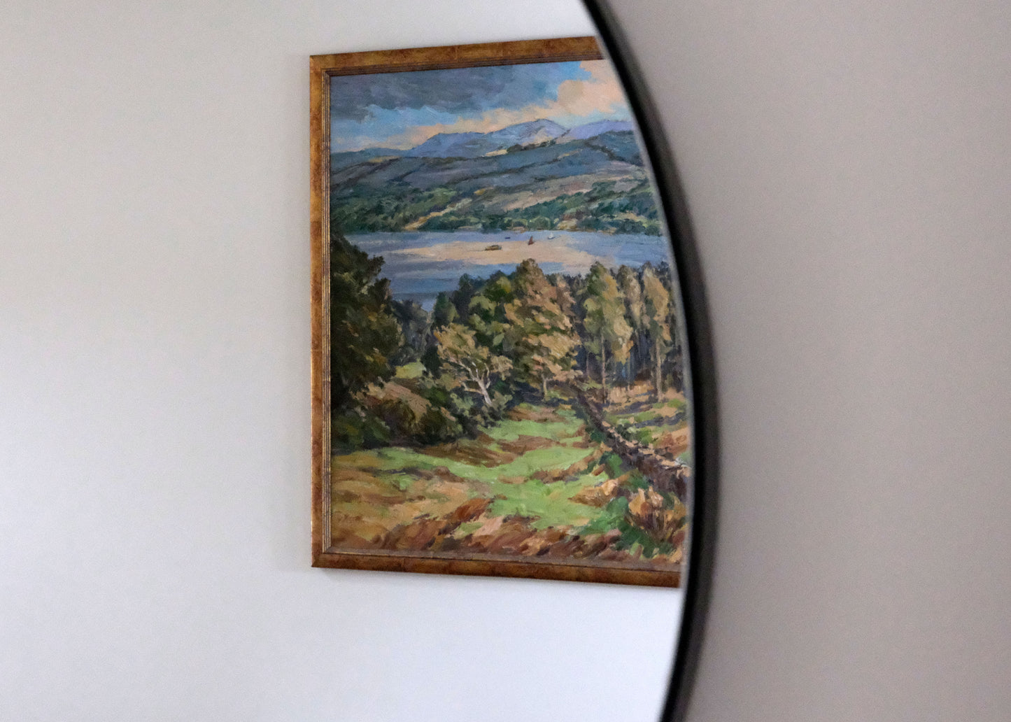 Mid-Century Landscape No.101, Oil On Board