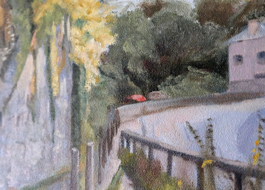 Stone Path, Oil On Canvas