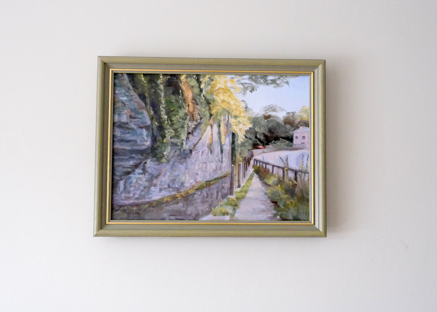Stone Path Painting | Oil On Canvas