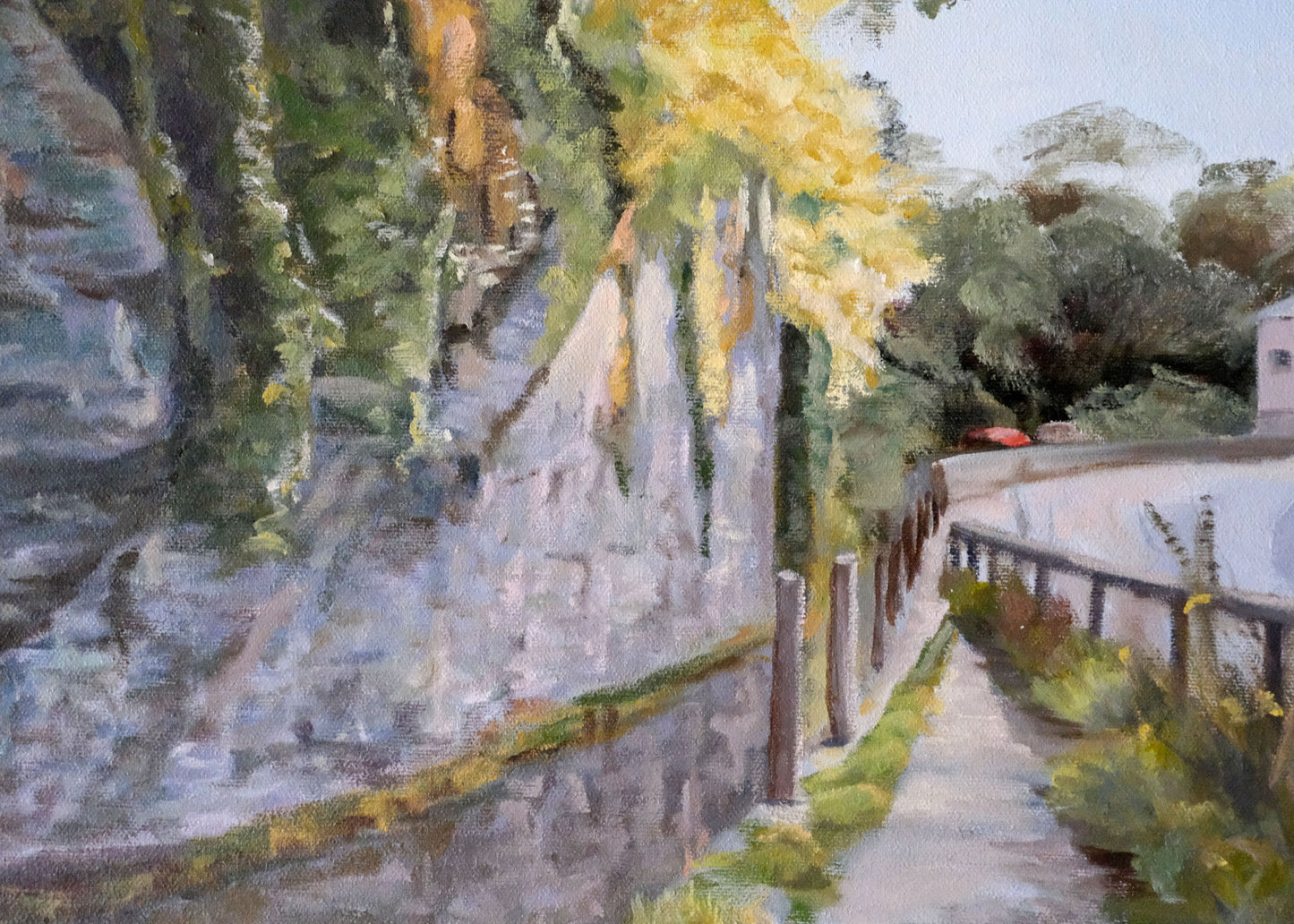 Stone Path Painting | Oil On Canvas
