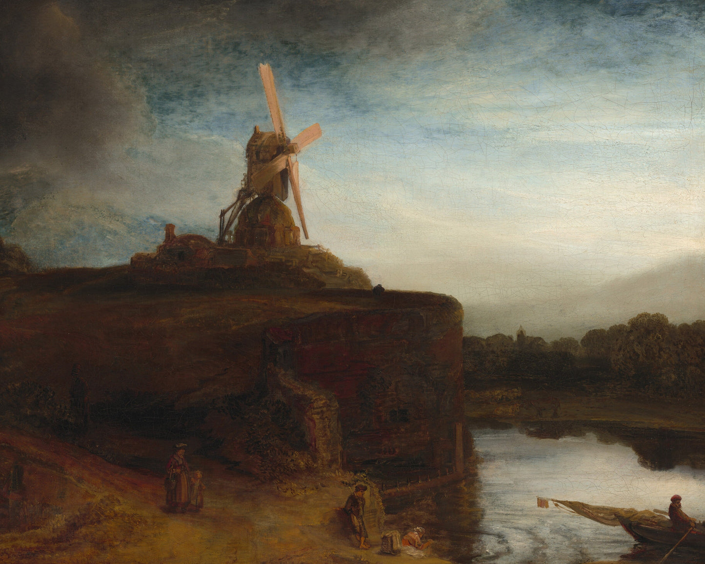 Mill Giclée Art Print