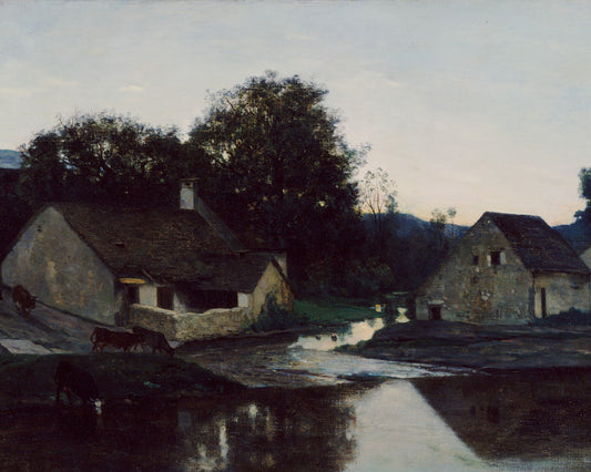 Hamlet of Optevoz Giclée Art Print